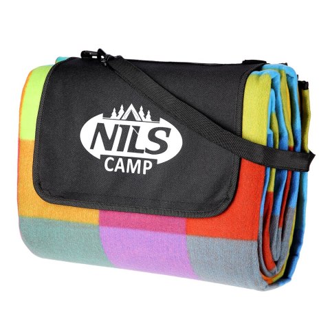 Koc piknikowy NILS CAMP NC2221 MULTI 250x200 cm Koc piknikowy NILS CAMP NC2221 MULTI 250x200 cm