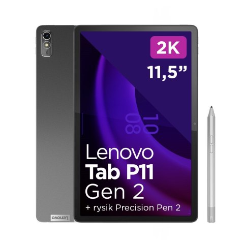 Lenovo Tab P11 (2nd Gen) Helio G99 11.5" 2K IPS 400nits 120Hz 6/128GB ARM Mali-G57 MC2 Precision Pen 2 7500mAh Android Storm Gre Lenovo Tab P11 (2nd Gen) Helio G99 11.5" 2K IPS 400nits 120Hz 6/128GB ARM Mali-G57 MC2 Precision Pen 2 7500mAh Android Storm Gre