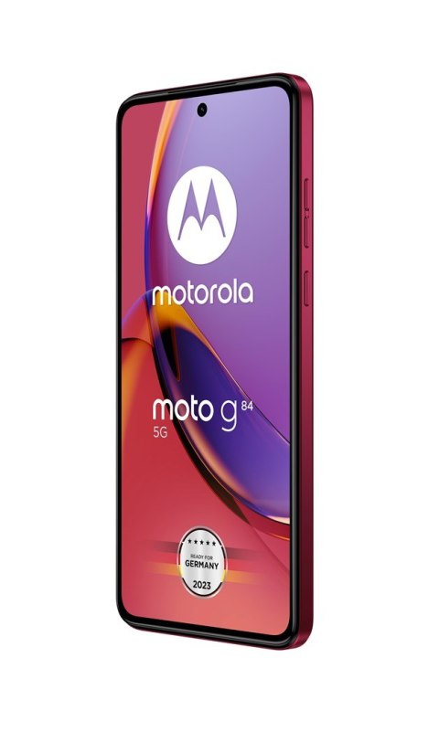 Smartfon Motorola Moto G84 12/256GB 6,55" P-OLED 1080x2400 5000mAh Dual SIM 5G Viva Magenta Smartfon Motorola Moto G84 12/256GB 6,55" P-OLED 1080x2400 5000mAh Dual SIM 5G Viva Magenta