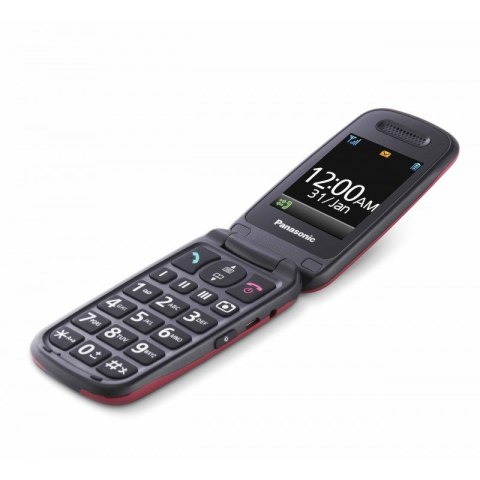 Telefon komórkowy Panasonic KX-TU446EXR Czerwony Telefon komórkowy Panasonic KX-TU446EXR Czerwony