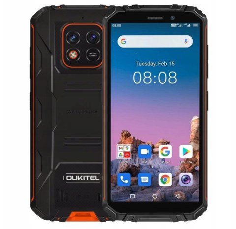 Smartfon Oukitel WP18 Pro 4/64GB Pomarańczowy Smartfon Oukitel WP18 Pro 4/64GB Pomarańczowy