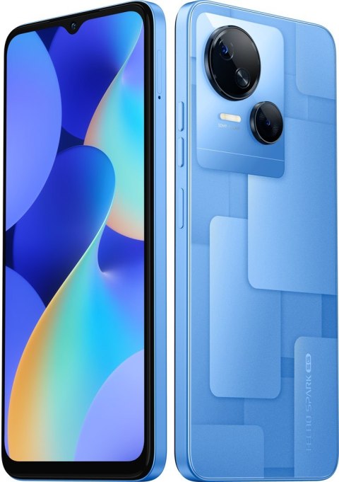 Smartfon Tecno Spark 10 5G 4/64GB Niebieski Smartfon Tecno Spark 10 5G 4/64GB Niebieski