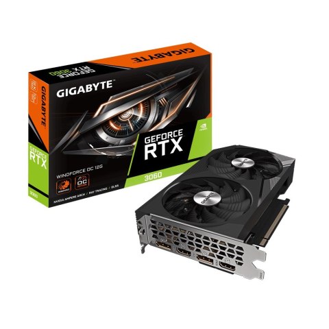 Karta graf. Gigabyte GeF RTX 3060 WINDFORCE OC 12G Karta graf. Gigabyte GeF RTX 3060 WINDFORCE OC 12G