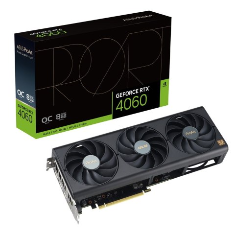Karta graficzna ASUS ProArt GeForce RTX 4060 8GB OC GDDR6 Karta graficzna ASUS ProArt GeForce RTX 4060 8GB OC GDDR6