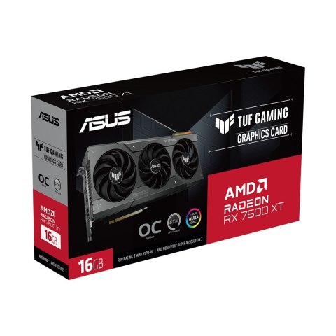 Karta graficzna ASUS TUF Gaming Radeon RX 7600 XT OC 16GB Karta graficzna ASUS TUF Gaming Radeon RX 7600 XT OC 16GB