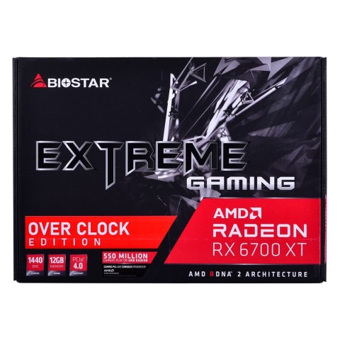 Karta graficzna BIOSTAR Radeon RX 6700 XT 12GB OC GDDR6 (VA67S6TML9) (WYPRZEDAŻ) Karta graficzna BIOSTAR Radeon RX 6700 XT 12GB OC GDDR6 (VA67S6TML9) (WYPRZEDAŻ)