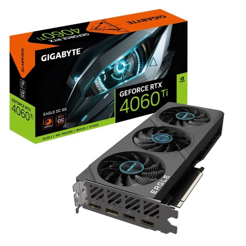 Karta graficzna GIGABYTE GeForce RTX 4060 Ti EAGLE OC 8G Karta graficzna GIGABYTE GeForce RTX 4060 Ti EAGLE OC 8G