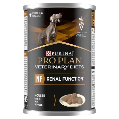 PURINA PRO PLAN VETERINARY DIETS NF Renal Function Formula - mokra karma dla psa - 400g PURINA PRO PLAN VETERINARY DIETS NF Renal Function Formula - mokra karma dla psa - 400g