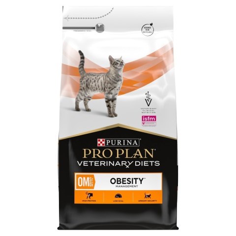 PURINA PRO PLAN VETERINARY DIETS OM Obesity Management Formula Cat - sucha karma dla kota - 5kg PURINA PRO PLAN VETERINARY DIETS OM Obesity Management Formula Cat - sucha karma dla kota - 5kg