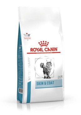 ROYAL CANIN Skin & Coat - sucha karma dla młodych i dorosłych kotów po sterylizacji - 1,5kg