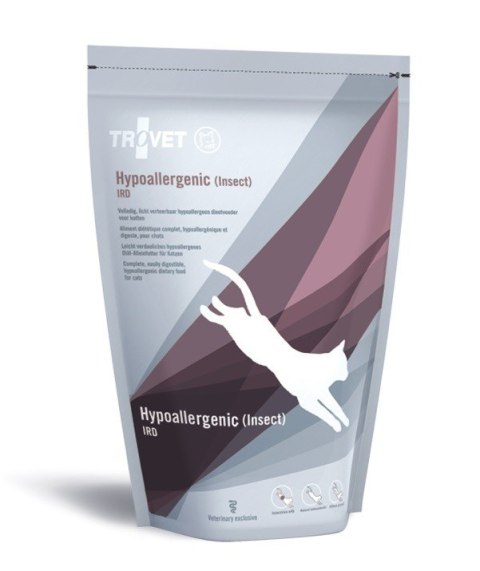 TROVET Hypoallergenic IRD z owadami - sucha karma dla kota - 500 g TROVET Hypoallergenic IRD z owadami - sucha karma dla kota - 500 g