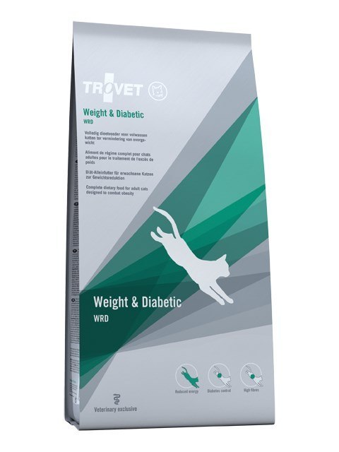 TROVET Weight & Diabetic WRD - sucha karma dla kota - 3 kg TROVET Weight & Diabetic WRD - sucha karma dla kota - 3 kg