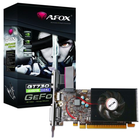 AFOX GEFORCE GT730 1GB DDR3 64BIT DVI HDMI VGA LP FAN V1 AF730-1024D3L7-V1 AFOX GEFORCE GT730 1GB DDR3 64BIT DVI HDMI VGA LP FAN V1 AF730-1024D3L7-V1