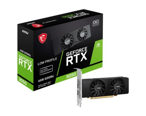 Karta graf. MSI GeForce RTX 3050 LP 6G OC Karta graf. MSI GeForce RTX 3050 LP 6G OC