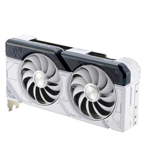 Karta graficzna ASUS Dual GeForce RTX 4070 SUPER OC 12GB WHITE Karta graficzna ASUS Dual GeForce RTX 4070 SUPER OC 12GB WHITE