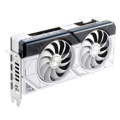 Karta graficzna ASUS Dual GeForce RTX 4070 SUPER OC 12GB WHITE Karta graficzna ASUS Dual GeForce RTX 4070 SUPER OC 12GB WHITE