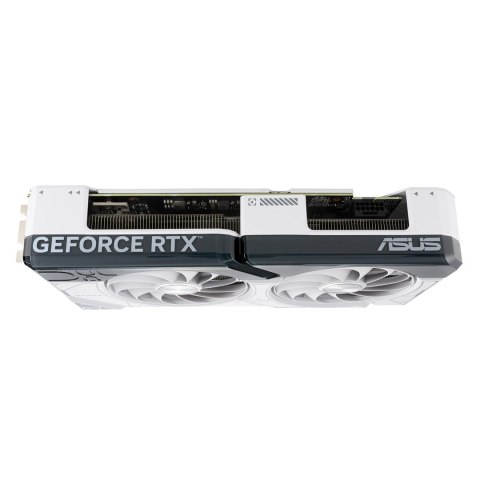 Karta graficzna ASUS Dual GeForce RTX 4070 SUPER OC 12GB WHITE Karta graficzna ASUS Dual GeForce RTX 4070 SUPER OC 12GB WHITE