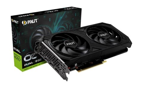 Karta graficzna Palit GeForce RTX 4060 Ti Dual OC 8GB GDDR6 Karta graficzna Palit GeForce RTX 4060 Ti Dual OC 8GB GDDR6