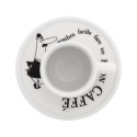 Bialetti Zestaw 4 filiżanek i spodków 50ml