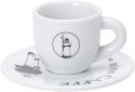 Bialetti Zestaw 4 filiżanek i spodków 50ml