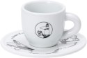 Bialetti Zestaw 4 filiżanek i spodków 50ml