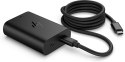 Zasilacz sieciowy HP 65W GaN 2xUSB-C czarny 600Q7AA
