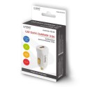 Ładowarka samochodowa do smartfona SAVIO Quick Charge 3.0 SA-05/W (3000 mA; USB)