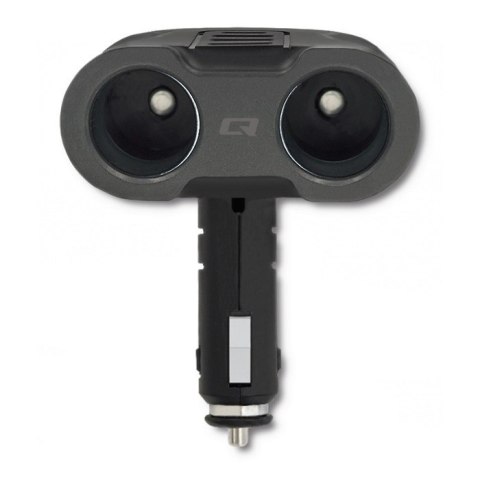 QOLTEC ROZDZIELACZ SAMOCHODOWY GNIAZDA ZAPALNICZKI X2 | 52W | USBX2 | USB QC 3.0 | USB C PD QOLTEC ROZDZIELACZ SAMOCHODOWY GNIAZDA ZAPALNICZKI X2 | 52W | USBX2 | USB QC 3.0 | USB C PD