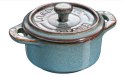 STAUB Mini Cocotte Okrągły 4 szt. - 200 ml 40508-160-0 Antyczny turkusowy