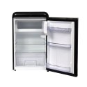 Lodówka Retro Ravanson LKK-120RB (545mm x 895mm x 585 mm; 106 l; Klasa A++; czarny)