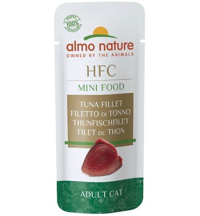ALMO NATURE Green Label Mini Food Filet - saszetka tuńczyka 3g ALMO NATURE Green Label Mini Food Filet - saszetka tuńczyka 3g