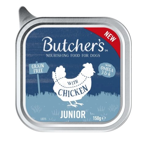 BUTCHER'S Original Junior Pasztet z kurczakiem - mokra karma dla psa - 150 g BUTCHER'S Original Junior Pasztet z kurczakiem - mokra karma dla psa - 150 g