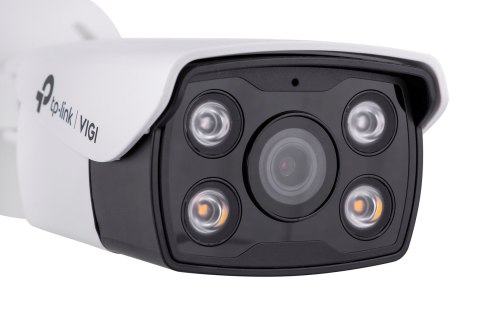 Kamera TP-LINK VIGI C340(6mm), Zewnętrzna, w pełni kolorowa kamera sieciowa VIGI typu Bullet, 4MP, Niezawodna klasa szczelności Kamera TP-LINK VIGI C340(6mm), Zewnętrzna, w pełni kolorowa kamera sieciowa VIGI typu Bullet, 4MP, Niezawodna klasa szczelności