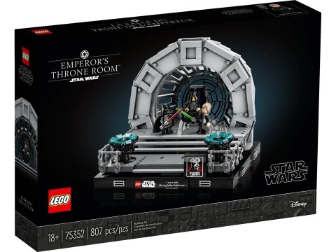 LEGO Star Wars 75352 Diorama: Sala tronowa Imperatora LEGO Star Wars 75352 Diorama: Sala tronowa Imperatora
