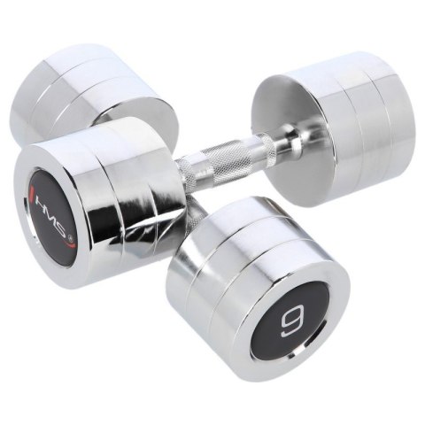 Hantle chromowane 2x9kg HMS CHD09 Hantle chromowane 2x9kg HMS CHD09