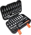 Zestaw kluczy 1/4" 56el T58643 STHOR
