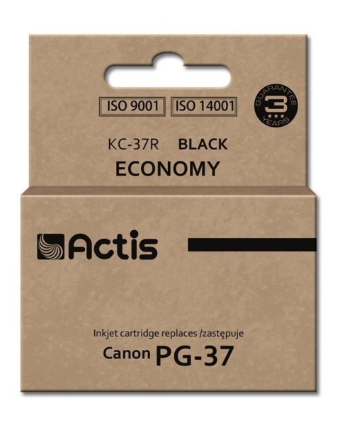 Actis KC-37R Tusz (zamiennik Canon PG-37; Standard; 12 ml; czarny)