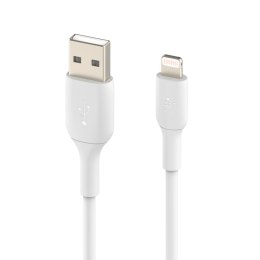 BELKIN KABEL PVC USB-A - LIGHTNING 3M, BIAŁY