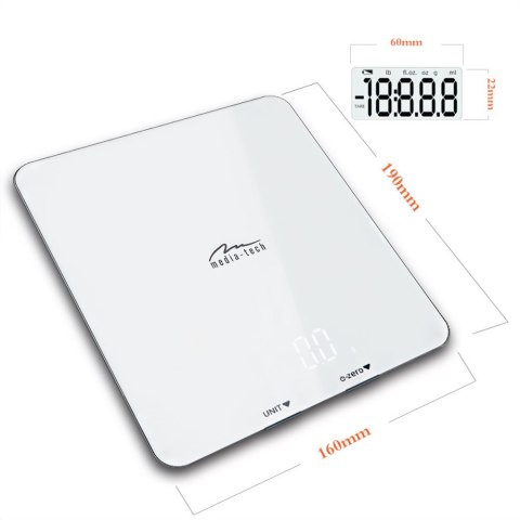 MEDIA-TECH INTELIGENTNA WAGA KUCHENNA MT5544 MEDIA-TECH INTELIGENTNA WAGA KUCHENNA MT5544