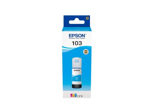 Tusz Epson C13T00S24A (oryginał 103; 65 ml; niebieski) Tusz Epson C13T00S24A (oryginał 103; 65 ml; niebieski)