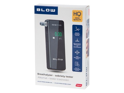 BLOW ALKOMAT-TESTER TRZEŹWOŚCI BLOW 9900 BLACK BLOW ALKOMAT-TESTER TRZEŹWOŚCI BLOW 9900 BLACK
