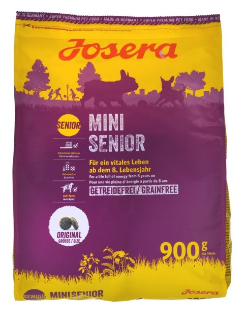 JOSERA Mini Senior - sucha karma dla psa - 900 g JOSERA Mini Senior - sucha karma dla psa - 900 g