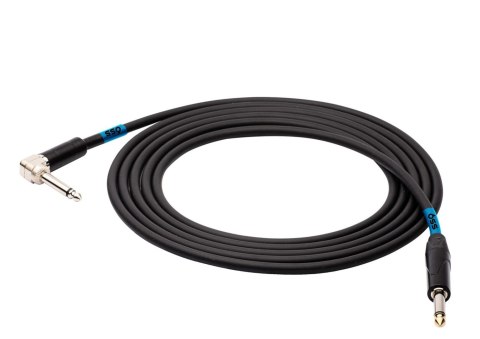 SSQ JMPJMK3 - jack mono prosty - jack mono kątowy 3 metrowy SSQ JMPJMK3 - jack mono prosty - jack mono kątowy 3 metrowy