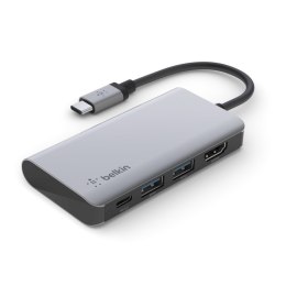 BELKIN HUB USB-C 4-IN-1 MULTIPORT ADAPTER