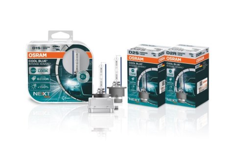 OSRAM XENARC COOL BLUE INTENSE (NEXT GEN) D1S DUO (66140CBN-HCB) OSRAM XENARC COOL BLUE INTENSE (NEXT GEN) D1S DUO (66140CBN-HCB)