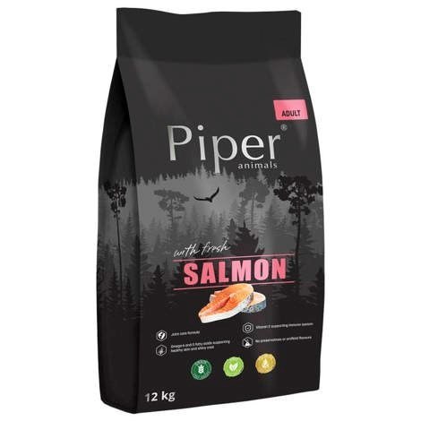 DOLINA NOTECI Piper Animals z łososiem - sucha karma dla psa - 12 kg DOLINA NOTECI Piper Animals z łososiem - sucha karma dla psa - 12 kg