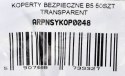 KOPERTY BEZPIECZNE A5 / K70 50SZT TRANSPARENT