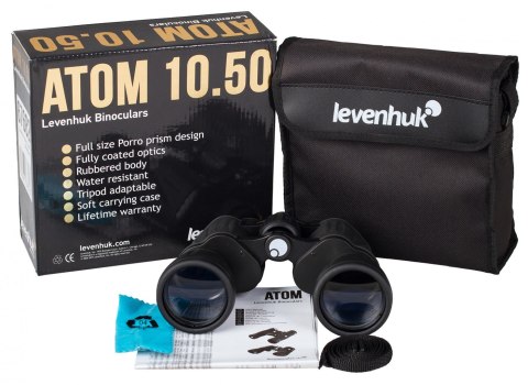 Lornetka LEVENHUK Atom 10x50 Lornetka LEVENHUK Atom 10x50