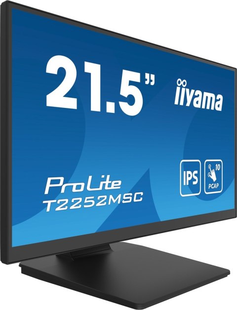 MONITOR IIYAMA DOTYKOWY LED 21,5" T2252MSC-B2 MONITOR IIYAMA DOTYKOWY LED 21,5" T2252MSC-B2