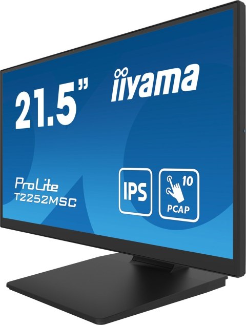 MONITOR IIYAMA DOTYKOWY LED 21,5" T2252MSC-B2 MONITOR IIYAMA DOTYKOWY LED 21,5" T2252MSC-B2